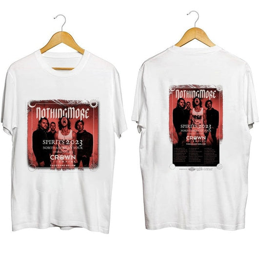 Nothing More with Crown The Empire 2023 Tour Shirt, Nothing More Band Fan Shirt
