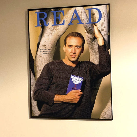 Nicolas Cage for American Libraries Reading Hom