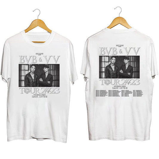 Black Veil Brides and VV 2023 Music Tour T Shirt