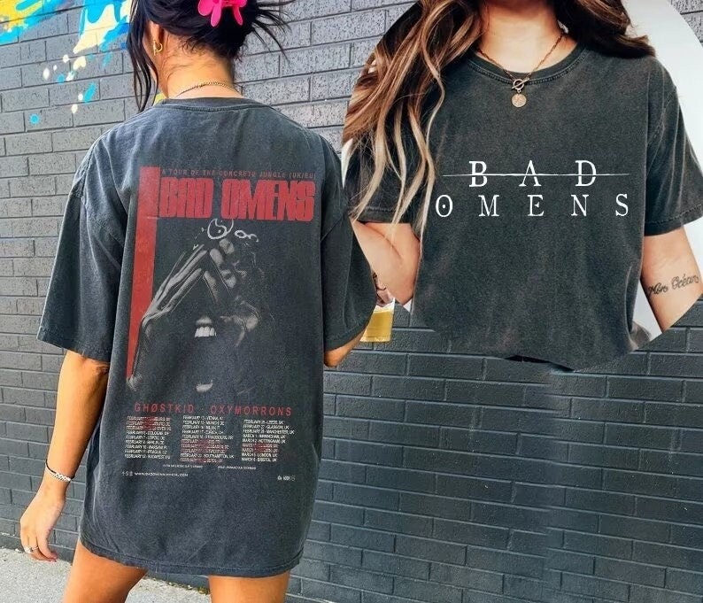 Bad Omens Band Music Tour 2023 Shirt, A Tour Of The Concrete Jungle Tour 2023 Shirt