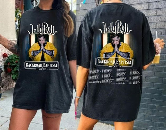 Vintage Jelly Roll 2023 Tour Shirt