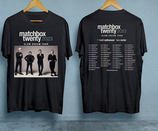 Slow Dream Tour Matchbox Twenty T-Shirt, Matchbox Twenty 2023 Tour T-Shirt