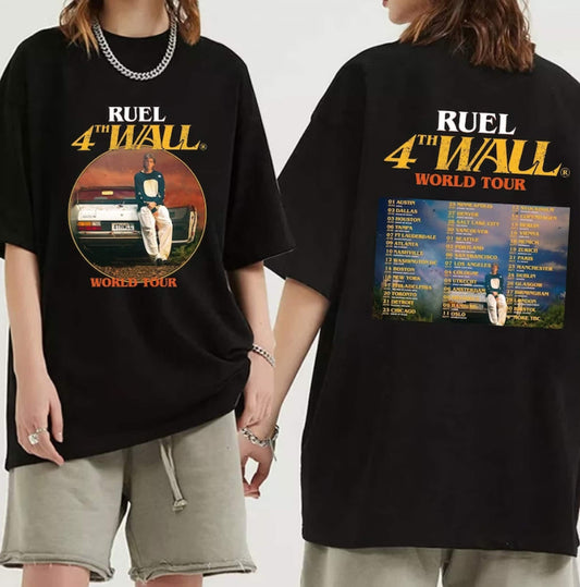 Ruel 4th Wall World Tour 2023 Shirt, 4th Wall World Tour 2023 Shirt