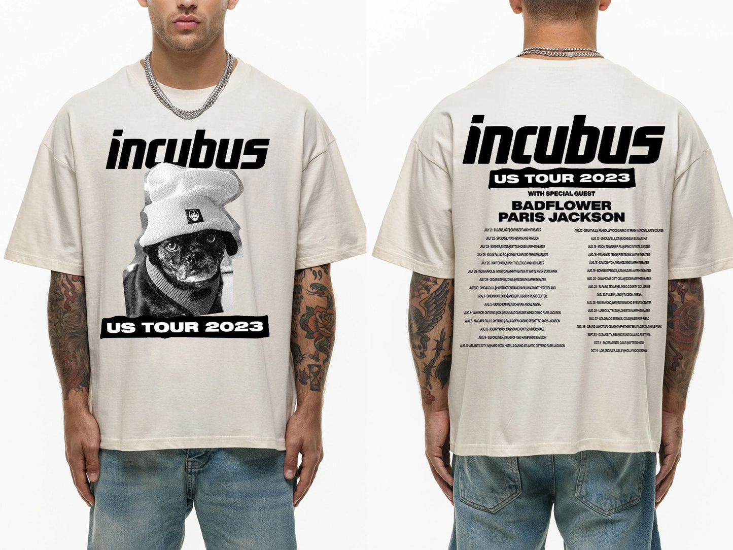Incubus Band US Summer Tour 2023 Shirt,