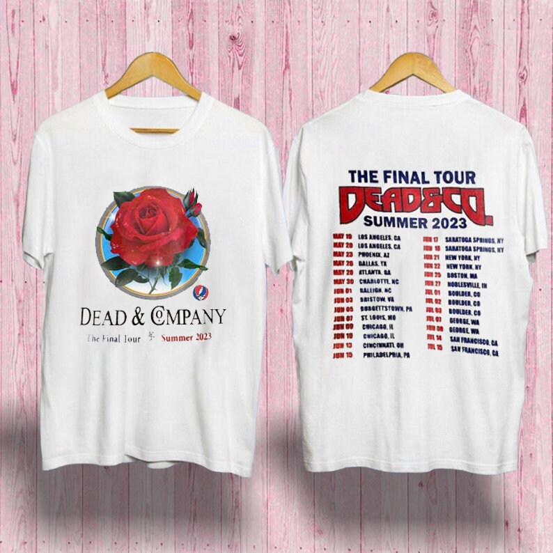 Dead and Company The Final 2023 Summer Tour Shirt