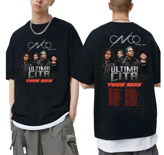 CNCO ltima Cita Farewell Tour 2023 Shirt