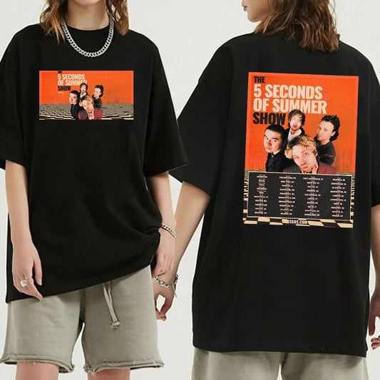 5 Seconds of Summer Shirt, 5SOS Take My Hand Tour T Shirt