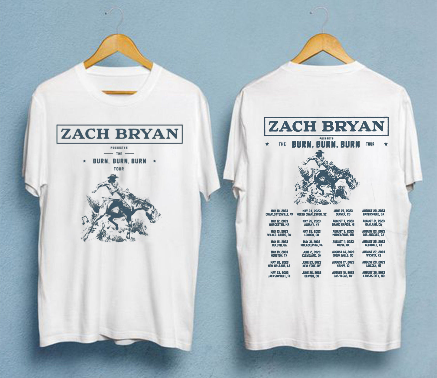 Burn Burn Burn Tour 2023 American Heartbreak T Shirt