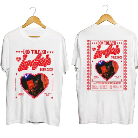 Don Toliver Love Sick Tour 2023 Shirt, Love Sick North America Tour 2023 Shirt