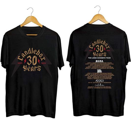Candlebox Long Goodbye Tour 2023 T-Shirt