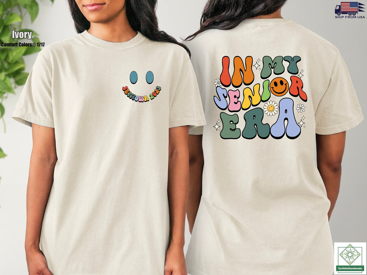 In My Senior Era 2023 Shirt, Class of 2023 Tshirt, Graduation 2023 Shirt, Grad 2023 Gift, Senior 2023 Tee