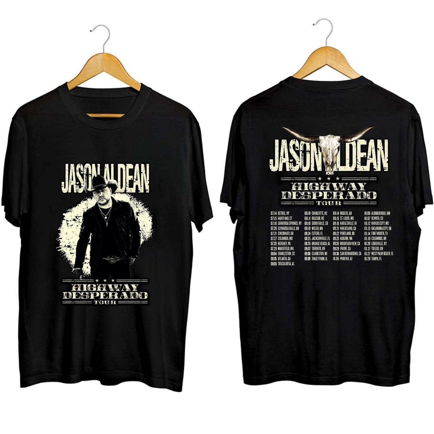 Jason Aldean Highway Desperado Tour 2023 Shirt, Jason Aldean Fan Shirt