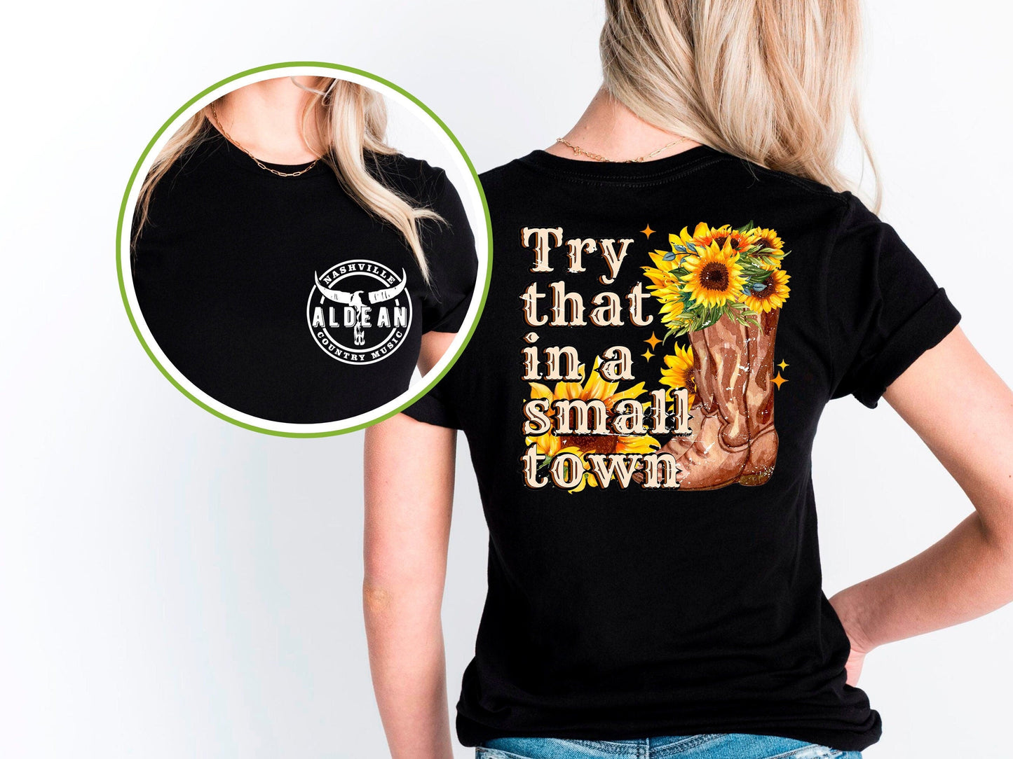 Jason Aldean Try that in a small town Shirt, Jason Aldean Shirt, Jason Aldean Tee, Country Music TShirt