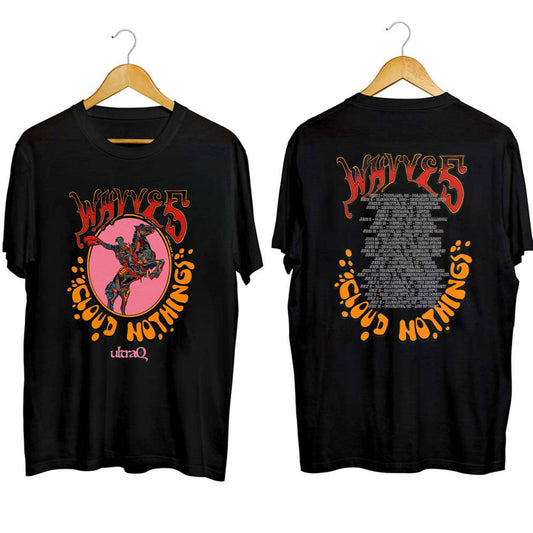 Cloud Nothings & Wavves 2023 Tour T-Shirt