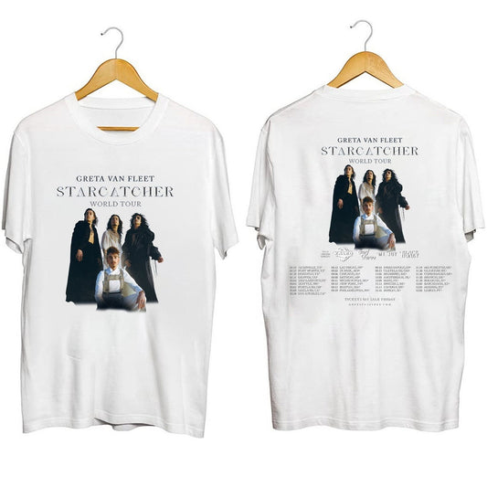 Greta Van Fleet Starcatcher World Tour 2023 Shirt, Greta Van Fleet Band Fan