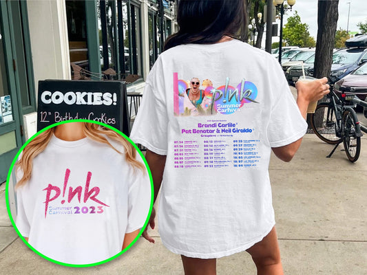 P!nk Summer Carnival 2023 shirt, Trustfall Album Tee, P!nk Singer Tour Shirt