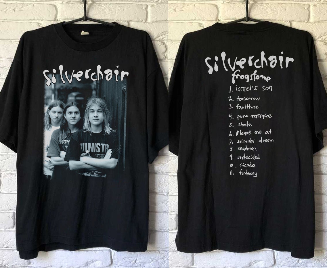 Silverchair Grunge Band Unisex Black T-Shirt