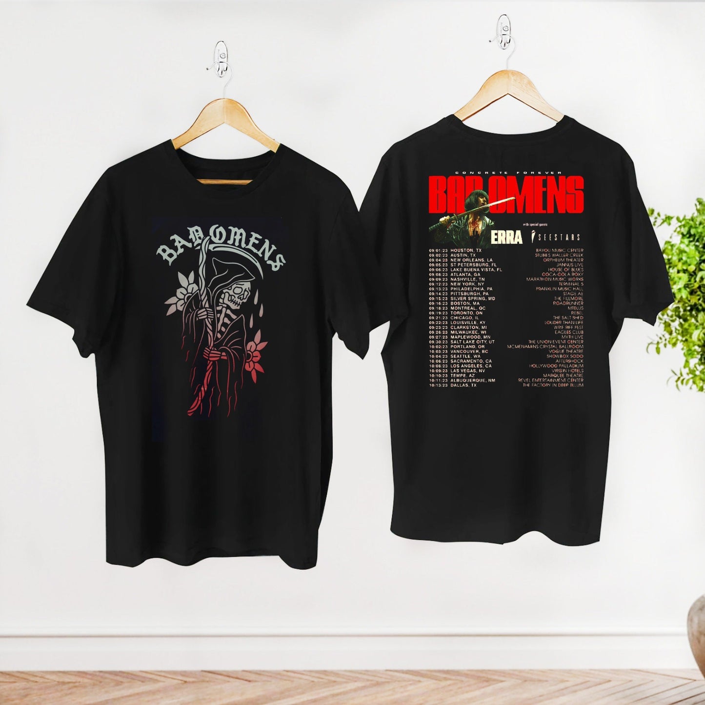 Bad Omens The Concrete Forever Tour 2023 Shirt