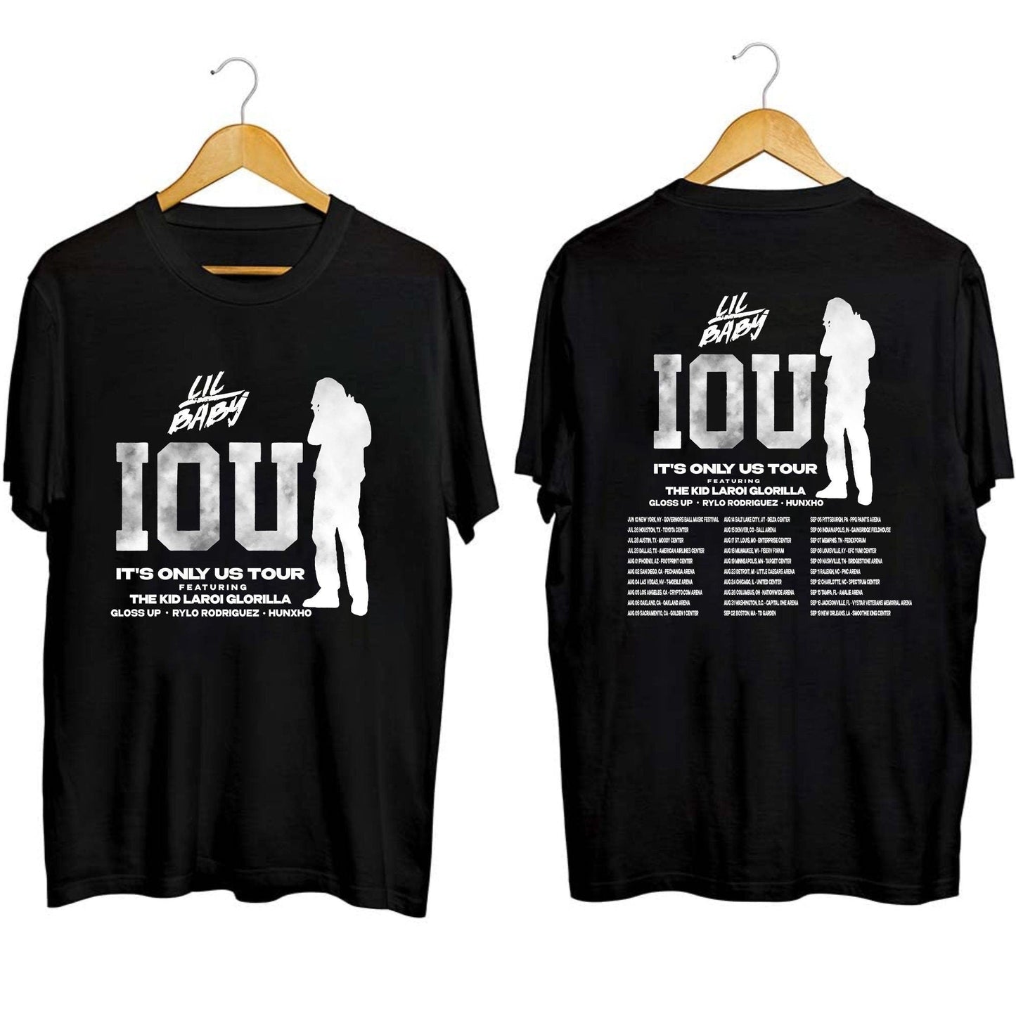 Lil Baby T-shirt, Lil Baby It's Only Us 2023 Tour Shirt