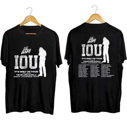 Lil Baby T-shirt, Lil Baby It's Only Us 2023 Tour Shirt