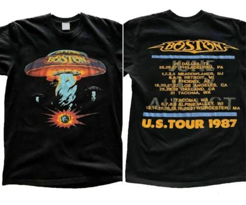 Vintage Boston Rock Band Shirt, Boston Band Shirt