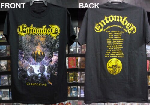 Vintage 1991 Shirt For Fan Entombed Shirt, Entombed Band Shirt