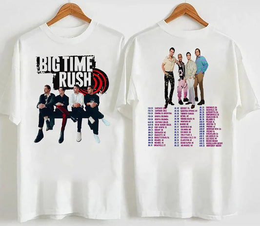 Big Time Rush Tour 2023 Band 2 Sides Shirt,Cant Get Enough Tour Shirt