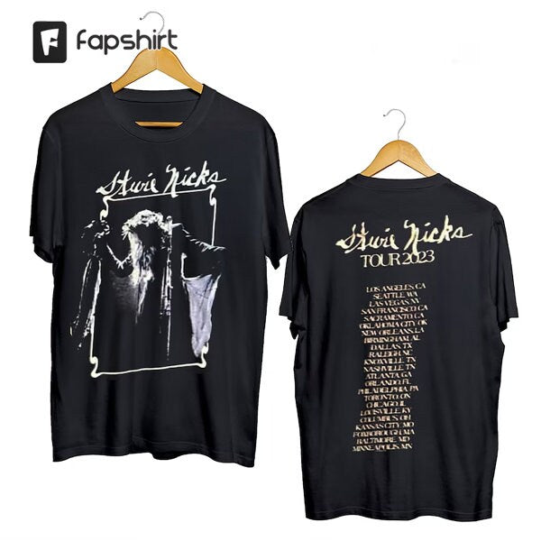 Stevie Nicks Tour 2023 Live in Concert Shirt, Stevie Nicks Shirt