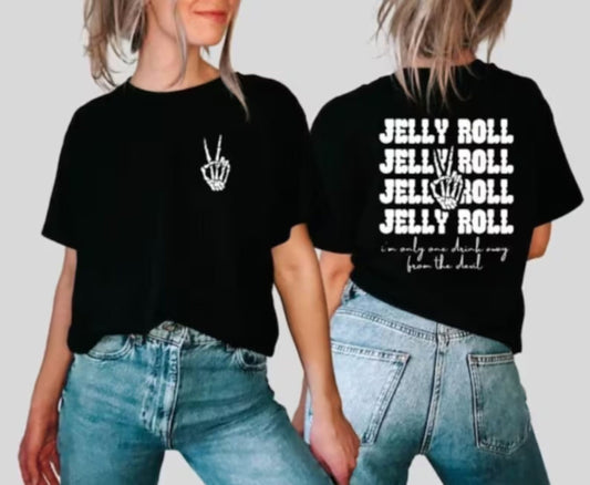 2 Sides Jelly Roll son of a sinner Country music Concert T-shirt, Country Music Shirt