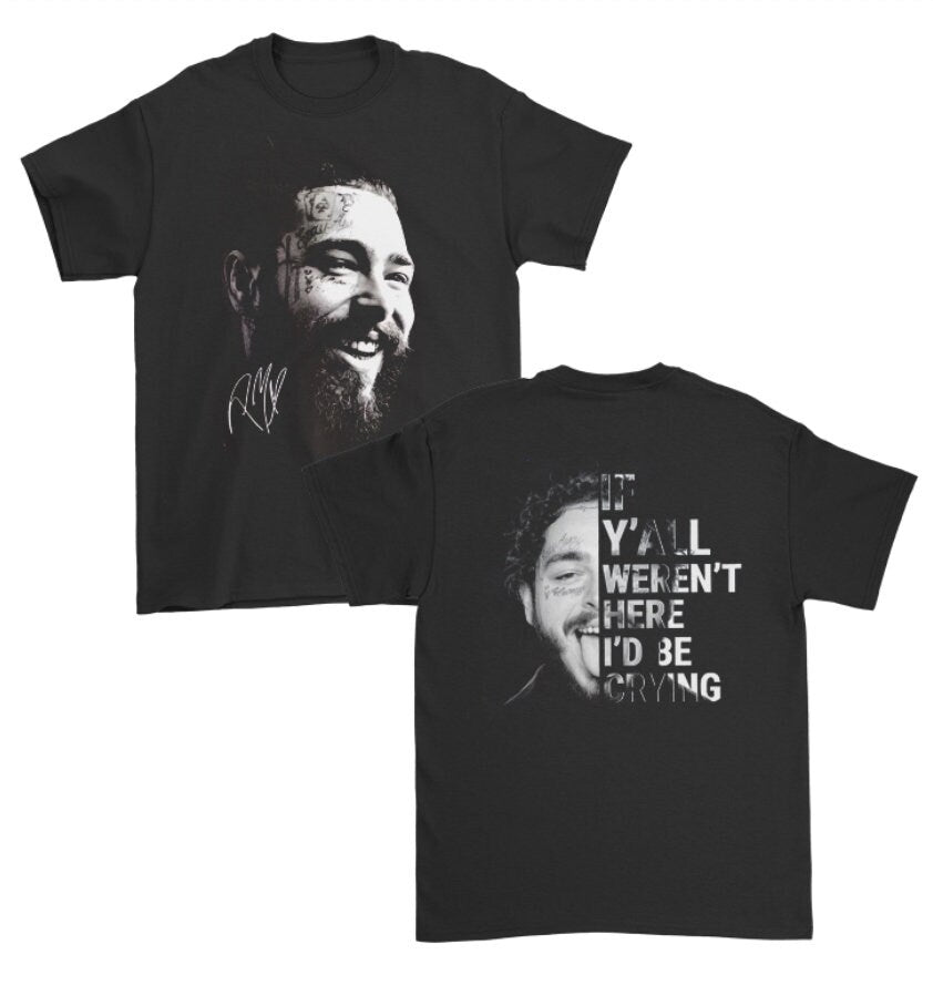 Posty 2023 Tour Shirt, Sweatshirt, Rapper Posty Concert Shirt 2 Side, Posty Shirt