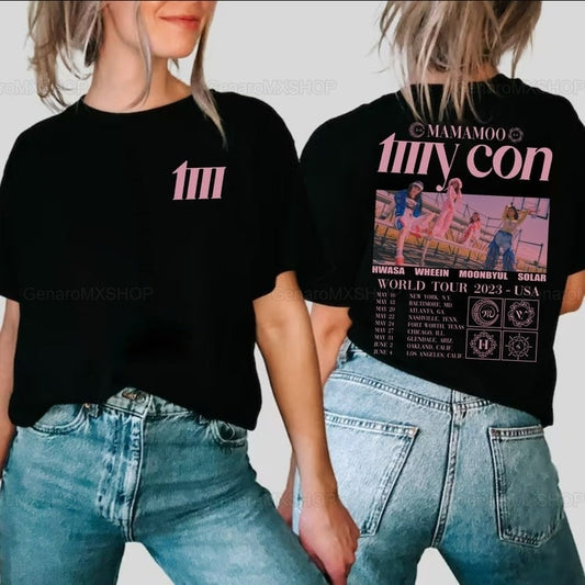 Mamamoo My Con Tour 2023 T-shirt, Mamamoo My Con Tour Shirt, Kpop Tour