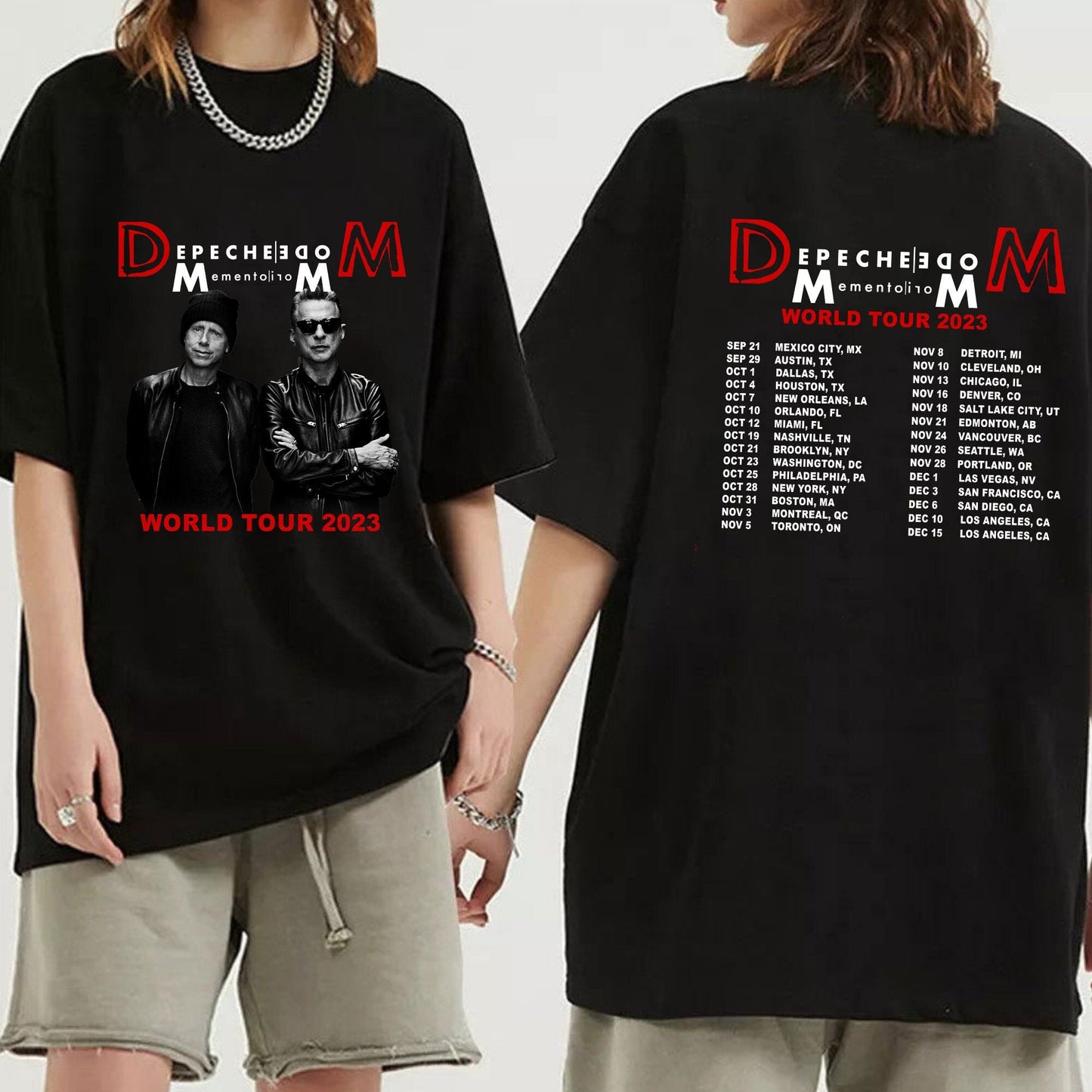 Depeche Mode 2023 Fall Tour Shirt, Depeche Mode Memento Mori Tour Shirt