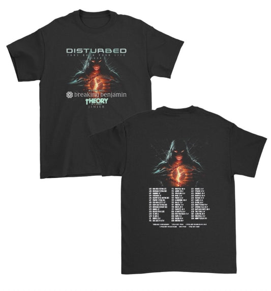 Disturbed Shirt, Disturbed Take Back Your Life Tour 2023 T-Shirt, Disturbed Tour Shirt