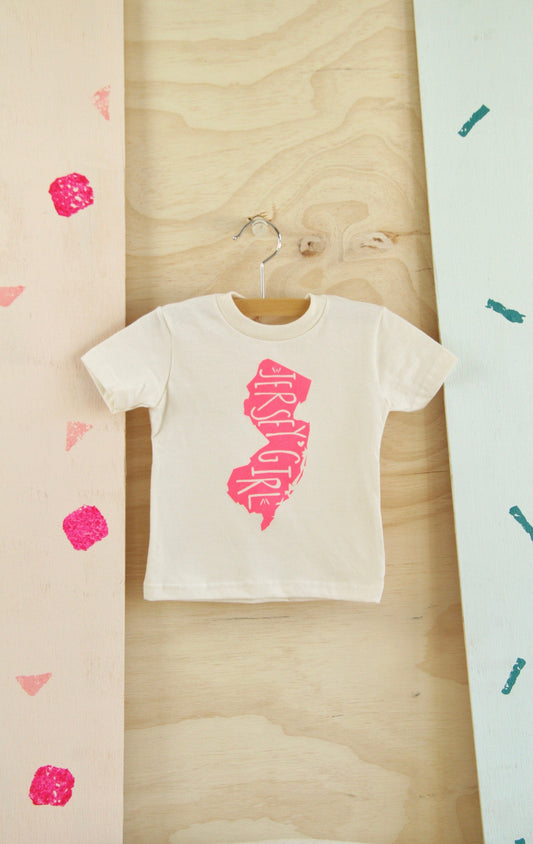 Jersey Girl Organic Cotton Kids Tee Shirt
