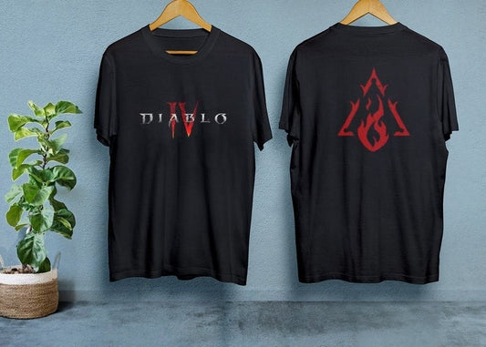 Diablo 4 Sorceress T-Shirt, Diablo 4 Shirt Fan Gifts, Diablo Game Shirt