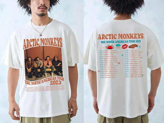 Arctic Monkeys Band 2 Sides Shirt, Arctic Monkeys Lyric Shirt ,Arctic Monkeys Merch