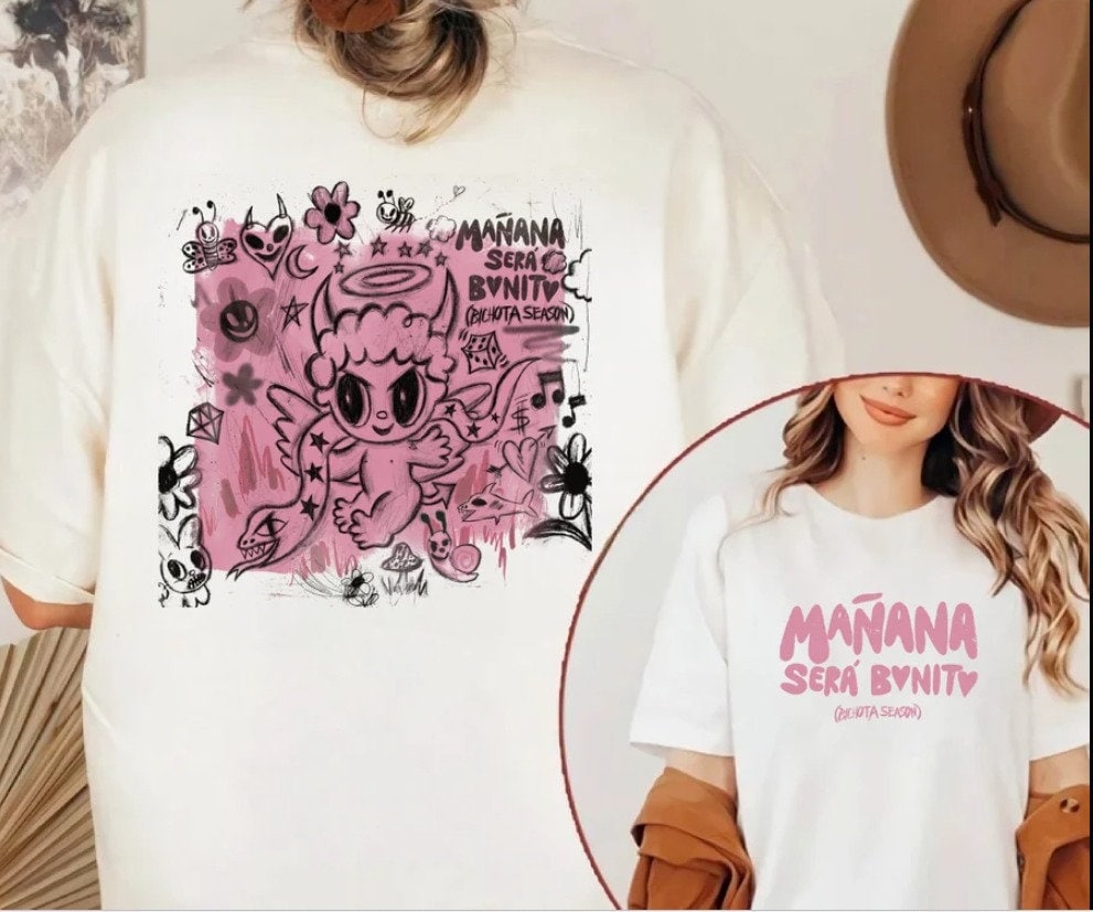 Karol G 2side Maana Sera Bonito Tour Shirt, Karol G kute shirt, La Bichota Shirt