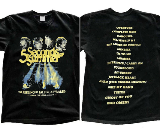 5 Seconds Of Summer Songs Shirt, Y2K Merch Vintage The Show 2023