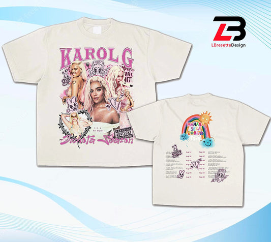 KG Bichota Season - Manana Sera Bonito Tour Merch T Shirt