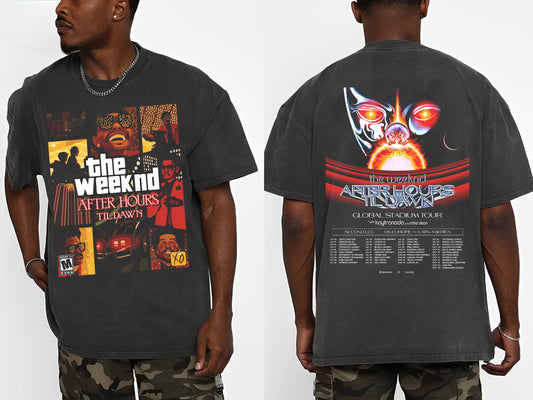 Weeknds Two Sides Shirt, Weeknds After Hours