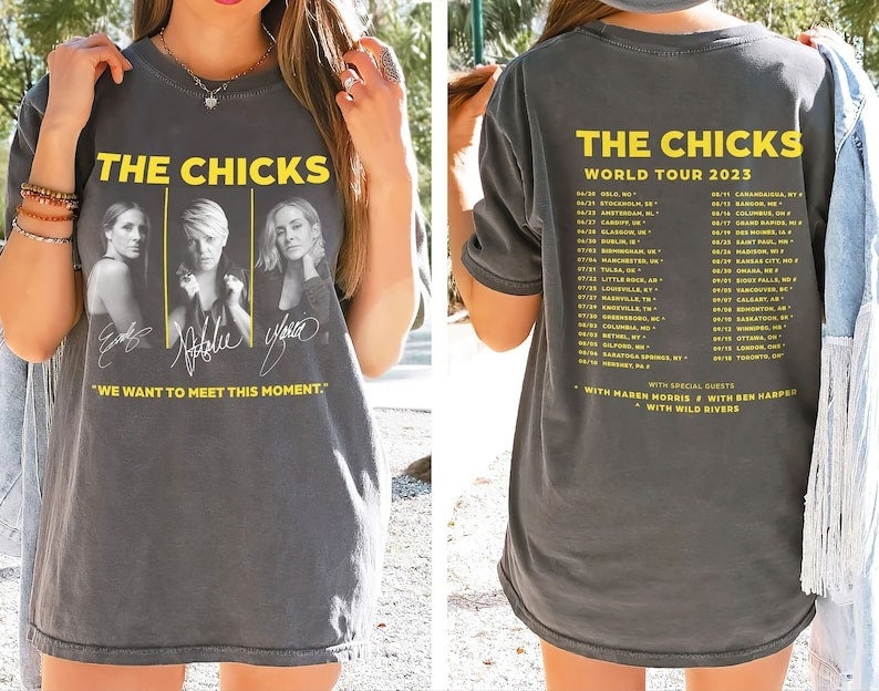 Dixie Chicks Portrait Tour 2023 Shirts, the Chicks Country Band Tee, Country Music Shirt