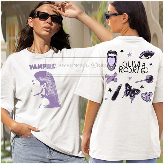 Vampire Shirt, Olivia New Album Shirt