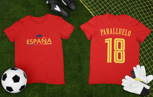 Spain Soccer Shirt / Jenni Hermoso Shirt