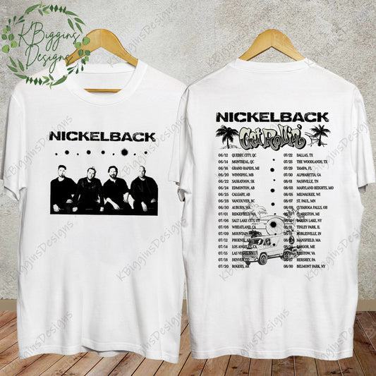 Nickelback Get Rollin Tour 2023 Shir