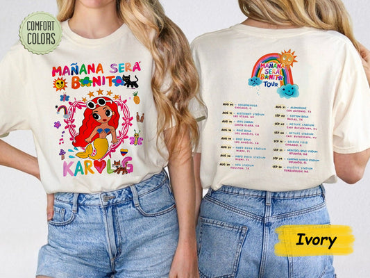 Manana Sera Bonito Karol G Shirt, Karol G 2023 Tour shirt