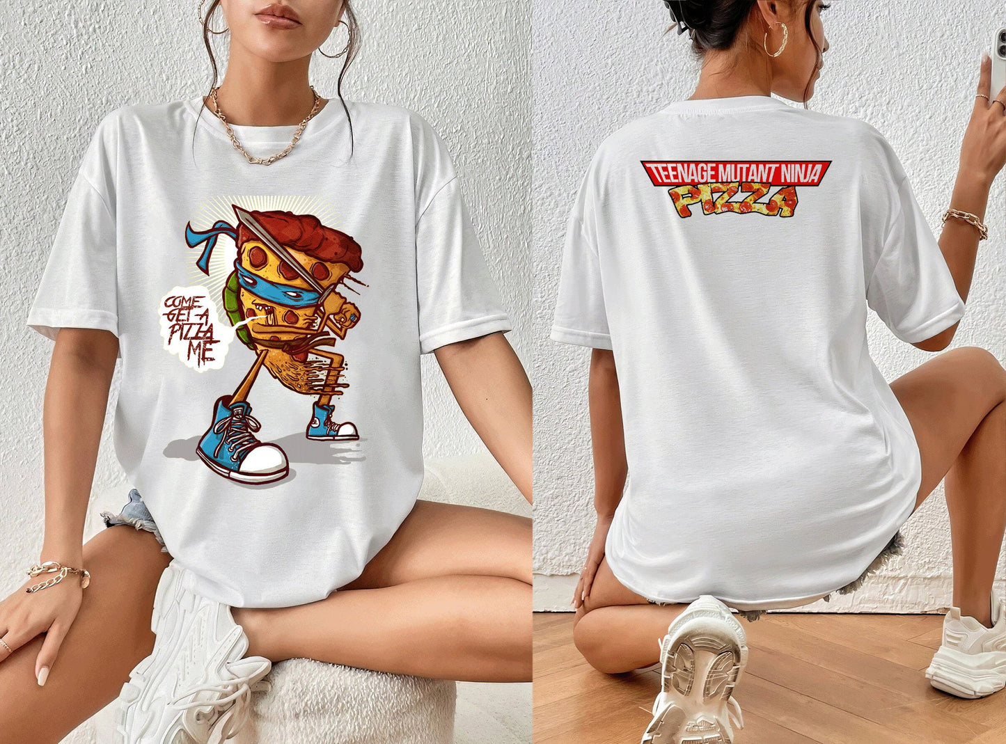 Come Get A Pizza Me Shirt, Teenage Mutant Ninja Pizza Shirt