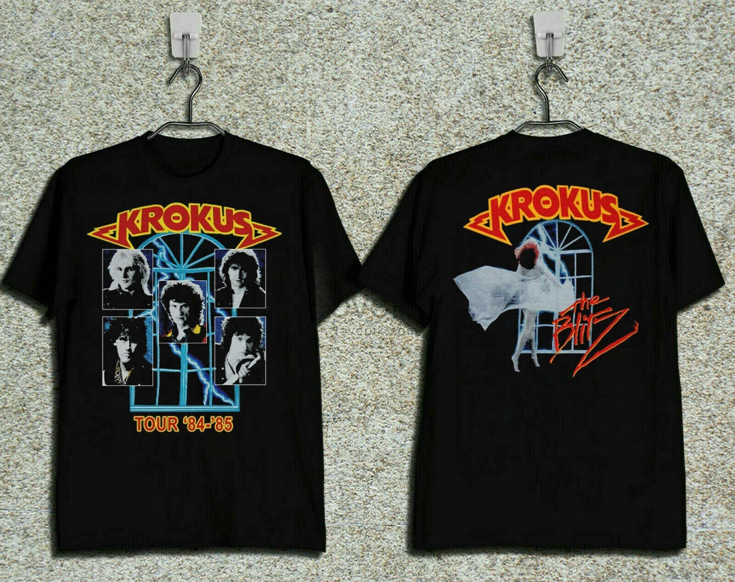 KROKUS the Blitzz tour 8485 tshirt