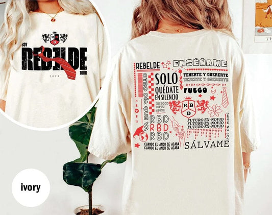 In My Rebelde Era T-shirt, Rbd Fans shirt, Rebelde Fans Shirt