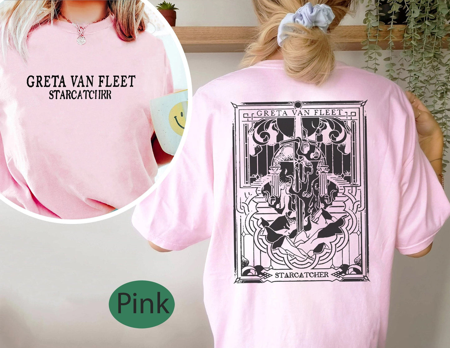 Greta Van Fleet T-Shirt, World Tour Album Greta 2023 Tour Tee