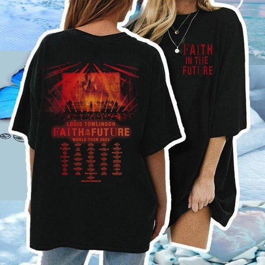 Faith In The Future World Tour 2023 Shirt, North America Tour Shirt, Louis Tomlinson Tour